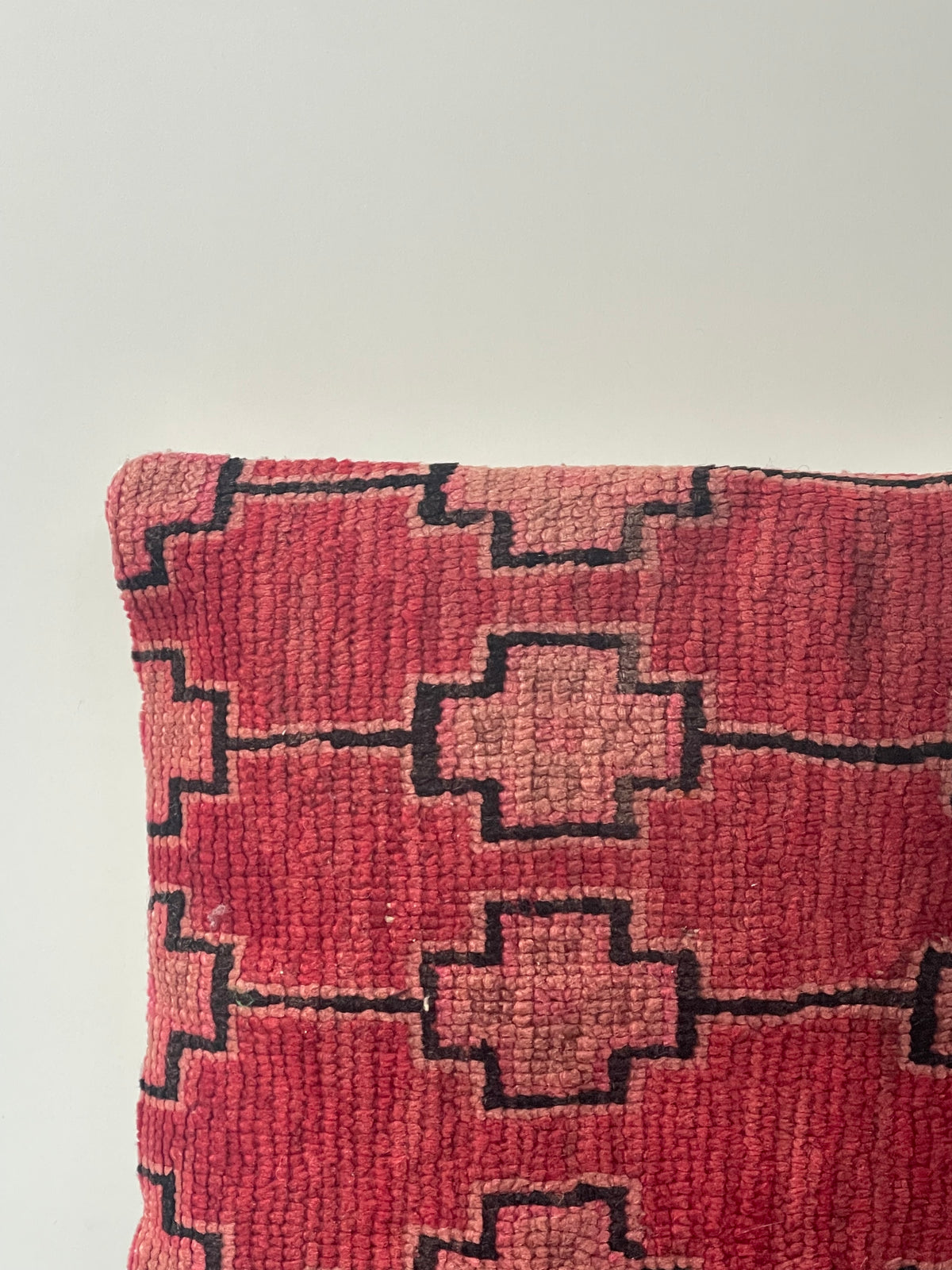 Berberkussen Rosé Cross - 45x45