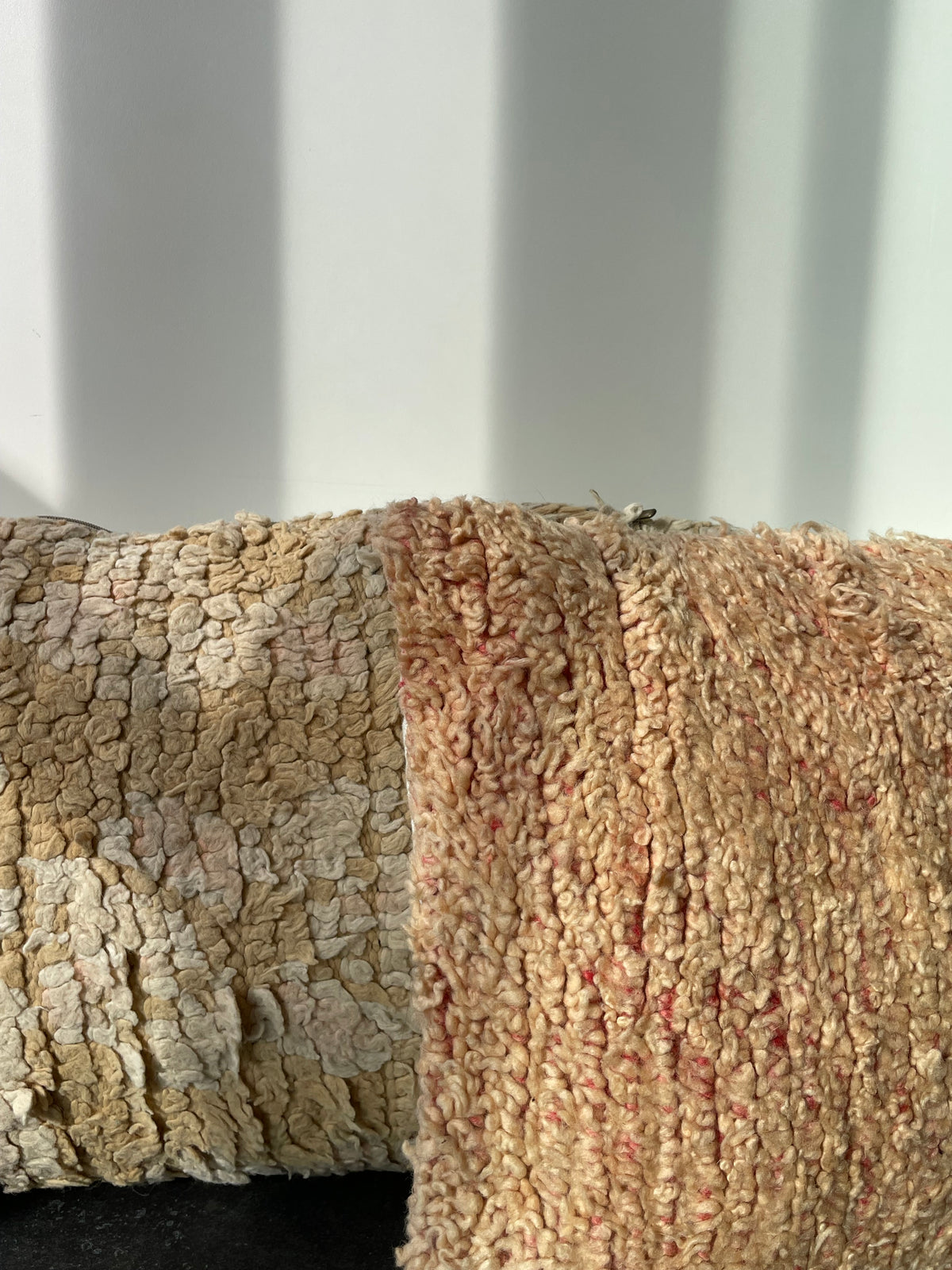Uniek vintage Berber kussen in naturel - 40x60