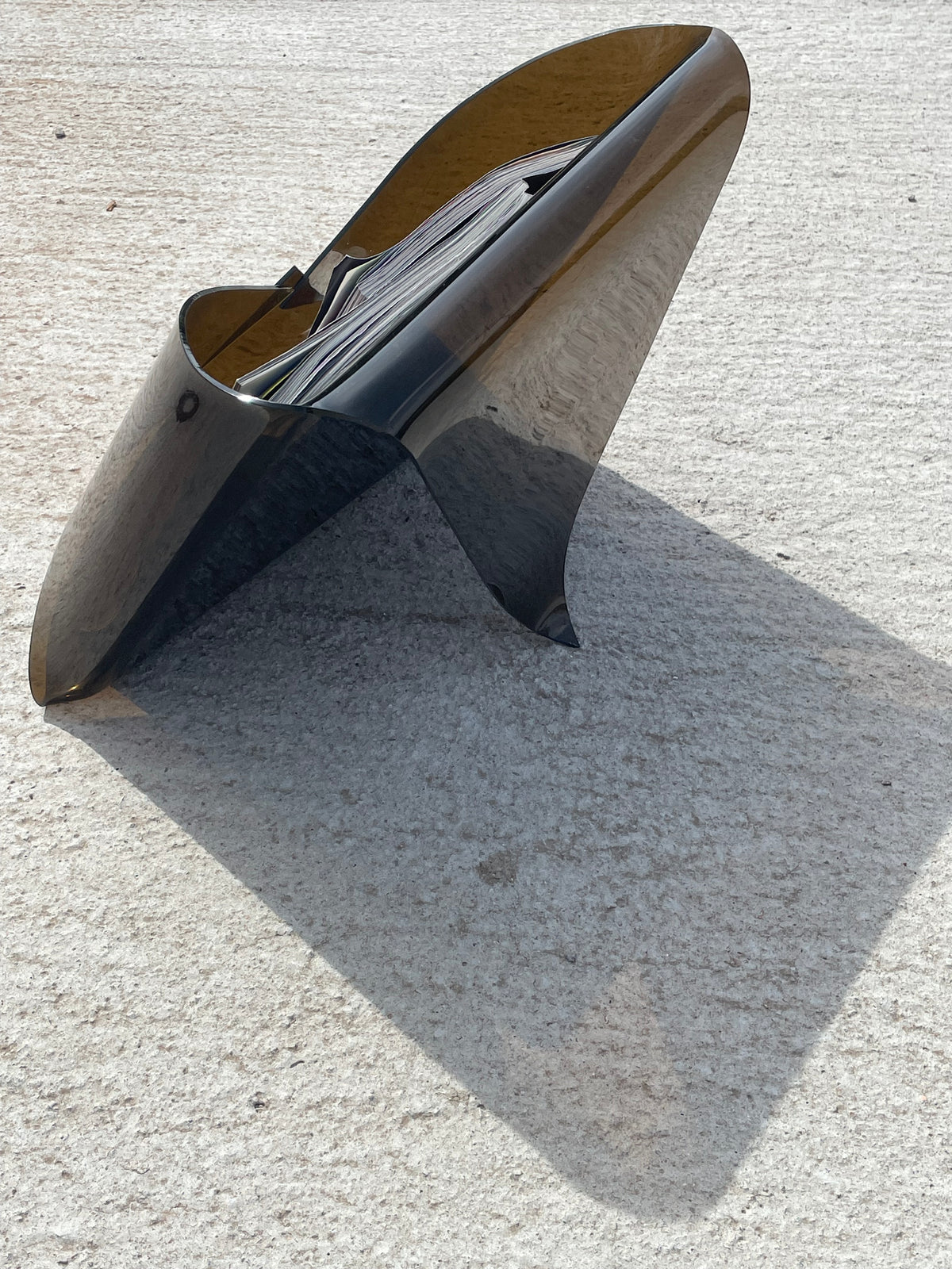 Michel Dumas voor Roche Bobois – vintage plexiglazen tijdschriftenhouder, jaren 70