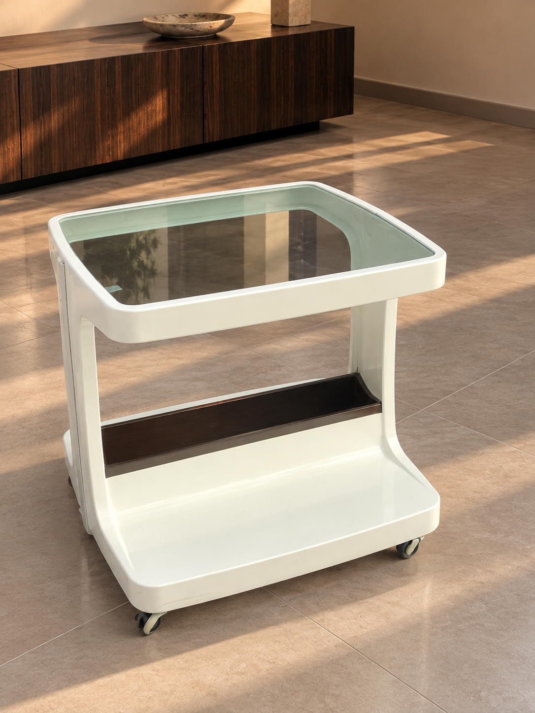 Vintage Marc Held trolley voor Prisunic – jaren ’70