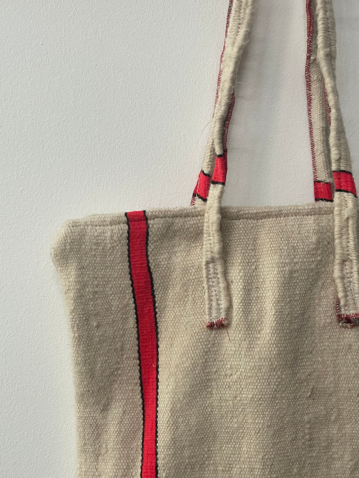 Handgemaakte Berber shopper & computertas 41x41