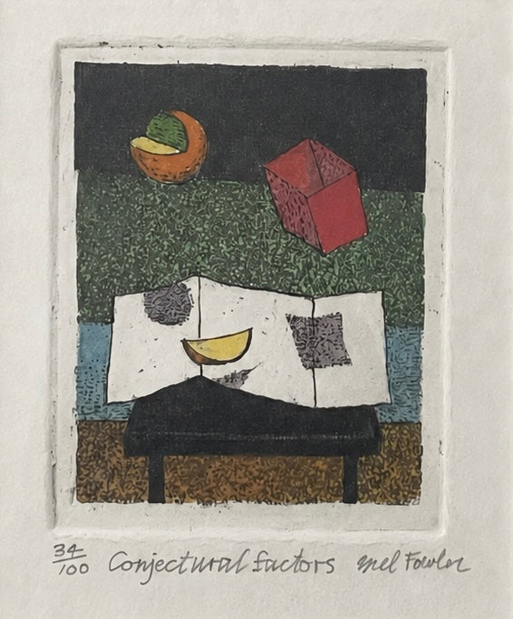 Vintage art – Conjectural Factors 30x37