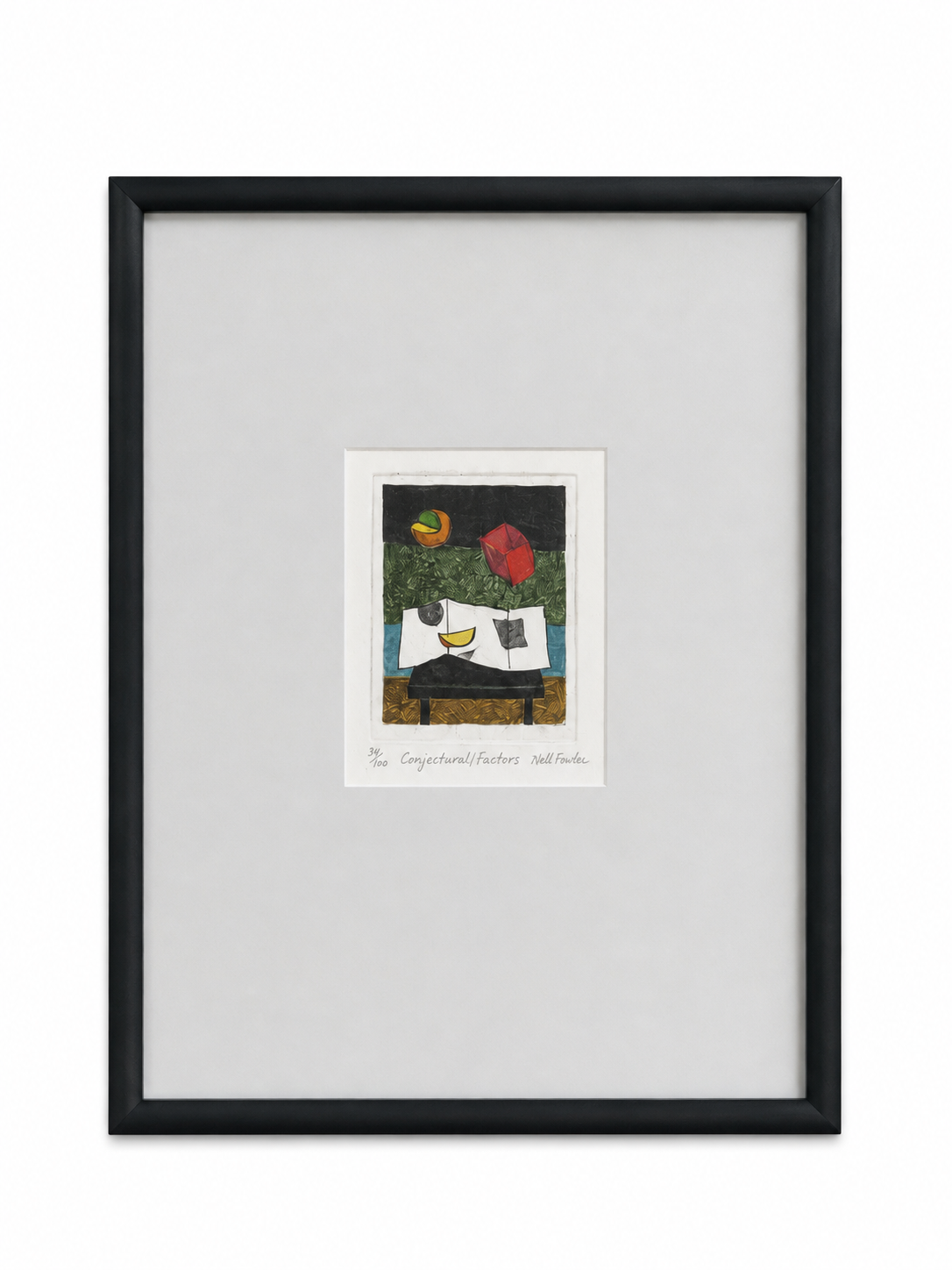 Vintage art – Conjectural Factors 30x37