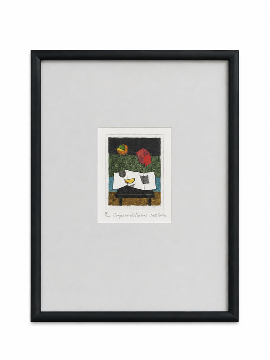 Vintage art – Conjectural Factors 30x37